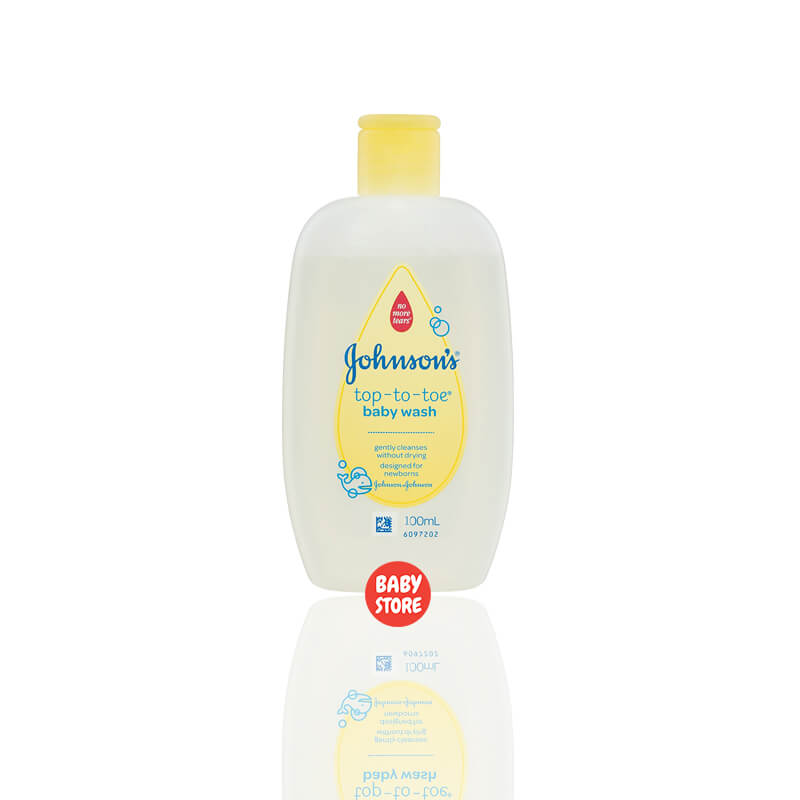 Johnsons Baby top-to-toe wash (100ml) Malaysia » Baby Store